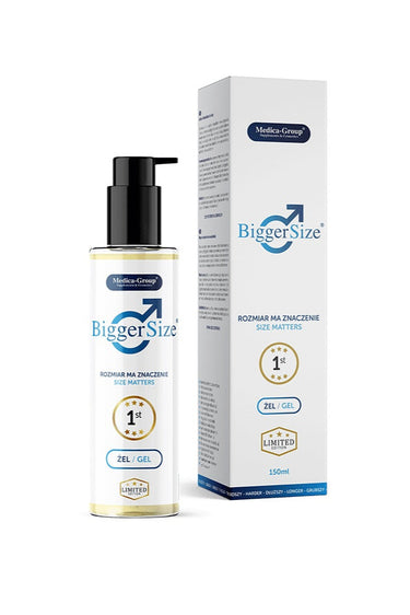 Bigger Size Gel 150ml - Enlargement, Natural Ingredients, Moisturising Formula